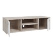 Forte Тв-тумба 140 см Quadro, дуб песочный/белый, QDRT13-P79F - Home Club, изображение 5