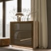 Forte Комод 105 см Savona, бежевий, високий глянець/античний дуб, SVNK211B-T15 - Home Club