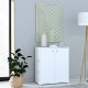 Forte Комод 75 см Archbox, белый, T2KK60-120 - Home Club