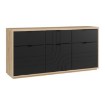 Forte Комод 180 см Auriquet «Дикий дуб натуральный» / «Чёрный», AUQK231-Q362 - Home Club, изображение 4
