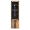 Forte Узкая витрина шириной 60 см Clif Old – Wood Vintage/Beton, CLFV711-C546 - Home Club, изображение 3