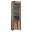 Forte Узкая витрина шириной 60 см Clif Old – Wood Vintage/Beton, CLFV711-C546 - Home Club, изображение 4