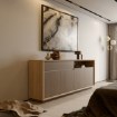 Forte Комод 225 см Ficar, дуб «Ріва»/сосна «Імбіа», FCRK242LB-Q288 - Home Club, зображення 3