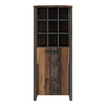 Forte Барна шафа Clif Old – Wood Vintage/Бетон, MFF2013-C546 - Home Club