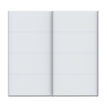 Forte Шкаф с раздвижными дверцами 220 см Sophistispace, белый, SSQS92411-120 - Home Club