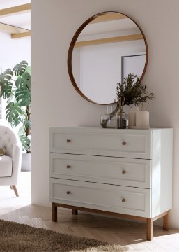 Forte Комод с 3 ящиками Penkridge, PQRK212-M848 - Home Club