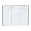 Forte Белый комод шириной 110 см, T2KK40-120 - Home Club, изображение 2