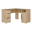 Forte Письмовий стіл 125 см Orkney, дуб Mauvella, OKYB241-D108 - Home Club, зображення 2