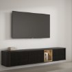 Forte Тв-тумба 220 см Breathtaker, дуб Cabezone/дуб Artisan/дуб черный, BTHTH141-Q194 - Home Club, изображение 2