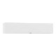 Forte Шкафчик 165 см Poole, белый / стекло белого цвета Optiwhite, ENJH131-C605 - Home Club