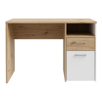 Forte Письменный стол 110x60 см с ящиком и тумбой Culgoa, дуб Artisan, CUGB111-C881 - Home Club