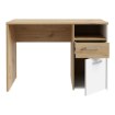 Forte Письменный стол 110x60 см с ящиком и тумбой Culgoa, дуб Artisan, CUGB111-C881 - Home Club, изображение 3