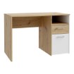 Forte Письменный стол 110x60 см с ящиком и тумбой Culgoa, дуб Artisan, CUGB111-C881 - Home Club, изображение 4