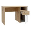 Forte Письменный стол 110x60 см с ящиком и тумбой Culgoa, дуб Artisan, CUGB111-C881 - Home Club, изображение 5