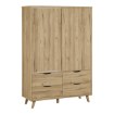 Forte Шафа 140 см Vankka «Дубова дошка», VNKS821-D55 - Home Club, зображення 6