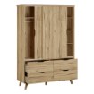 Forte Шафа 140 см Vankka «Дубова дошка», VNKS821-D55 - Home Club, зображення 7