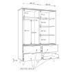 Forte Шафа 140 см Vankka «Дубова дошка», VNKS821-D55 - Home Club, зображення 9
