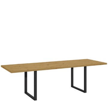 Forte Стіл у стилі лофт 180–260 × 90 см, TBLT483-C826 - Home Club