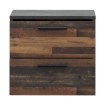 Forte Приліжкова тумба 45 см із шухлядами Old – Wood Vintage/Бетон, ATTK011-C546 - Home Club, зображення 3