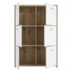 Forte Неглибока комода глибиною 30 см Best Chest, білий/дуб Artisan, SQNK321-C804 - Home Club, зображення 3