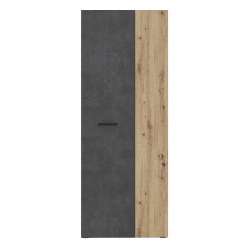 Forte Шкаф для обуви 70 см Net306 Дуб Artisan/Бетон, MS263-C752 - Home Club
