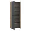 Forte Шафа для взуття 70 см Net306 Дуб Artisan/Бетон, MS263-C752 - Home Club, зображення 5