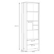 Forte Стелаж 67 см Clif Old — Wood Vintage/Темно-сірий бетон, CLFR712-C546 - Home Club, зображення 5