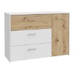 Forte Комода 115 см Culgoa, дуб Artisan/білий, CUGK221R-C853 - Home Club, зображення 4