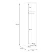 Forte Шафа 40 см Econobox 2, біла, ECBS811-120 - Home Club, зображення 8