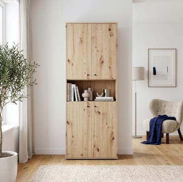 Forte Стелаж 75 см Archbox «Дуб Artisan», T2KR821-D78 - Home Club