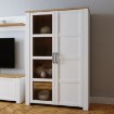 Forte Витрина 110 см Chisbury, дуб «Ривьера»/светлая лиственница «Сибиу», BHLV621-M482 - Home Club, изображение 2