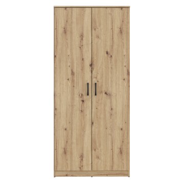 Forte Шкаф шириной 80 см Niko, дуб Artisan, NIKS80-D78 - Home Club
