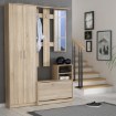 Forte Передпокій 135 см Niko Дуб Сонома, NIKD01-D30F - Home Club