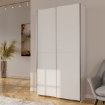Forte Шкаф с раздвижными дверцами, 100 см, белый, HMNS62231-120 - Home Club