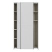 Forte Шкаф с раздвижными дверцами, 100 см, белый, HMNS62231-120 - Home Club, изображение 5