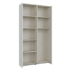 Forte Шкаф с раздвижными дверцами, 100 см, белый, HMNS62231-120 - Home Club, изображение 8