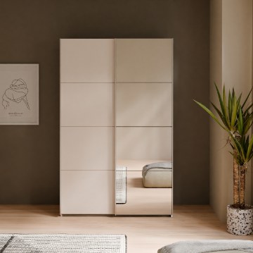 Forte Шафа 120 см Sophistispace, пісочний, SSQS62412-U60 - Home Club