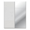 Forte Шафа 170 см Sophistispace Білий / Білий глянцевий, SSQS82412-C04 - Home Club, зображення 2