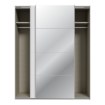 Forte Шафа 170 см Sophistispace Білий / Білий глянцевий, SSQS82412-C04 - Home Club, зображення 3