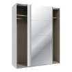 Forte Шафа 170 см Sophistispace Білий / Білий глянцевий, SSQS82412-C04 - Home Club, зображення 5