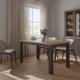 Forte Стіл 150 см Pontypool Uni «Вольфрам Сірий»/«Дуб Маувелла», TBLT7127-Q246 - Home Club