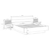 Forte Кровать с подъемным матрасом, VULL1182B-Q290K - Home Club, изображение 9