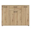 Forte Комода 110 см Niko, дуб Artisan, NIKK35-D78 - Home Club, зображення 2