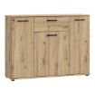 Forte Комода 110 см Niko, дуб Artisan, NIKK35-D78 - Home Club, зображення 4