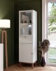 Forte Узкая витрина шириной 50 см с ящиком Penkridge Secret Grey/Dąb Szlachetny, PKDV711-M848 - Home Club