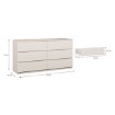 Forte Комод, LSQK223M-U60 - Home Club, зображення 7