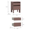 Forte Шафка 50 см Tahoe, теракота, TAHK012-U72 - Home Club, зображення 8