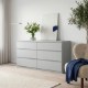 Forte Комод 155 см Edmore Secret Grey, EMOK221-U58 - Home Club