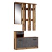 Forte Передпокій 100 см Foxi Old – Wood Vintage / Бетон темно-сірий, FOXD011-C943 - Home Club, зображення 3