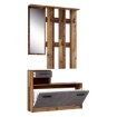 Forte Передпокій 100 см Foxi Old – Wood Vintage / Бетон темно-сірий, FOXD011-C943 - Home Club, зображення 4